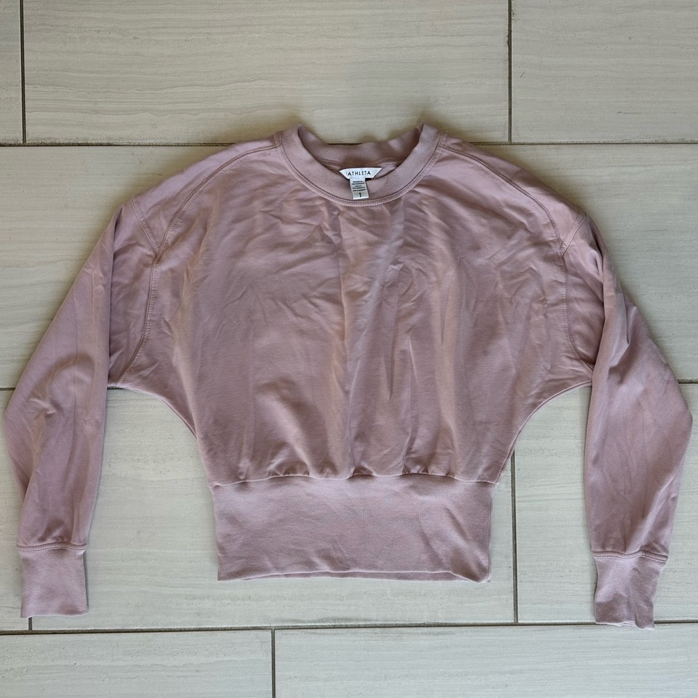 Athleta Cropped Sweatshirt
